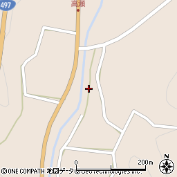 佐賀県伊万里市南波多町高瀬172周辺の地図