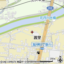 大分県日田市渡里1468周辺の地図