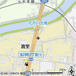 大分県日田市渡里1459周辺の地図