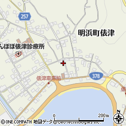 俵津農地ヘルパー組合株式会社周辺の地図