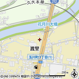 大分県日田市渡里1456周辺の地図