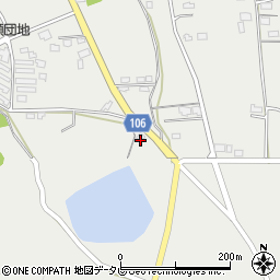 福岡県うきは市浮羽町朝田1112周辺の地図