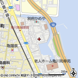 関あじ関さばの郷 佐賀関食堂周辺の地図