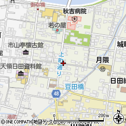 大分銀行豆田支店 ＡＴＭ周辺の地図