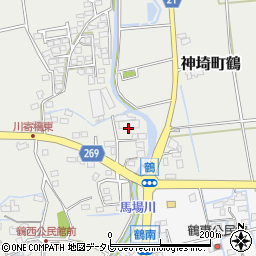 伊之助製麺株式会社周辺の地図