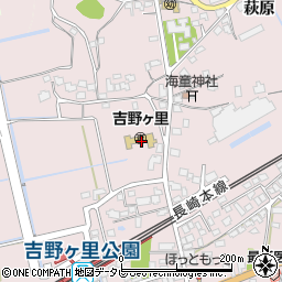 吉野ヶ里周辺の地図