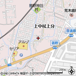 佐賀県神埼郡吉野ヶ里町上中杖上分752周辺の地図