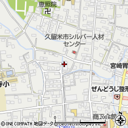 フンドーキン醤油久留米営業所周辺の地図