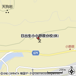大分県玖珠郡玖珠町日出生978周辺の地図