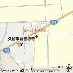 福岡県久留米市大橋町常持504周辺の地図
