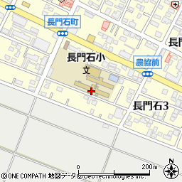 久留米市立長門石小学校周辺の地図