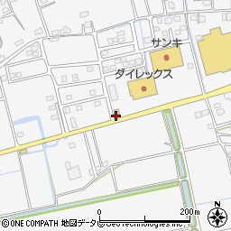 餃子の王将みやき店周辺の地図