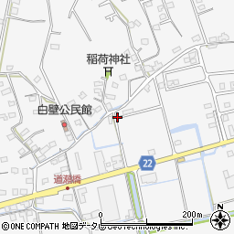 佐賀県三養基郡みやき町白壁563周辺の地図