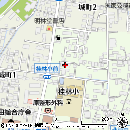 桂林マンション周辺の地図