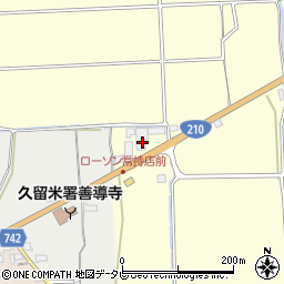 福岡県久留米市大橋町常持500周辺の地図