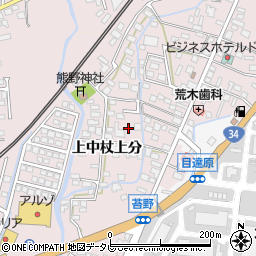 佐賀県神埼郡吉野ヶ里町上中杖上分672周辺の地図