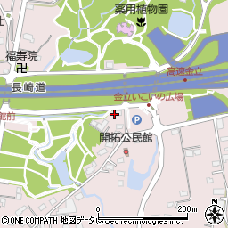 長崎自動車道金立サービスエリア金立レストラン下り線周辺の地図