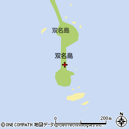 双名島周辺の地図