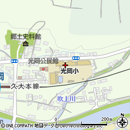 日田市立光岡小学校周辺の地図