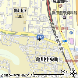 濱田行政書士事務所周辺の地図