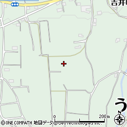 福岡県うきは市吉井町富永周辺の地図