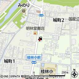 ＳＯＬＡＴＯ日田ＳＳ周辺の地図