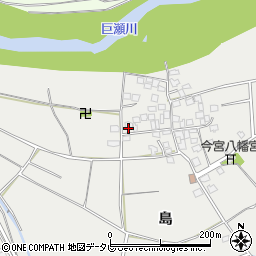 福岡県久留米市善導寺町島613周辺の地図