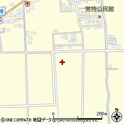 福岡県久留米市大橋町常持周辺の地図