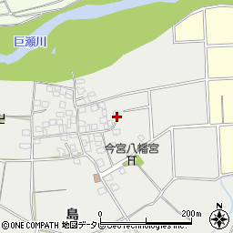 福岡県久留米市善導寺町島710周辺の地図