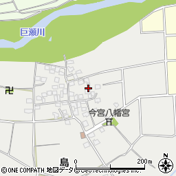 福岡県久留米市善導寺町島662周辺の地図