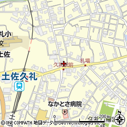 四国銀行久礼代理店周辺の地図