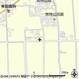 福岡県久留米市大橋町常持96-5周辺の地図