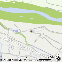 福岡県久留米市善導寺町島474周辺の地図