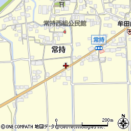 福岡県久留米市大橋町常持336周辺の地図