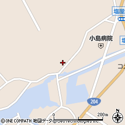 佐賀県伊万里市黒川町塩屋177周辺の地図