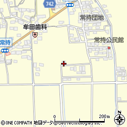 福岡県久留米市大橋町常持100-1周辺の地図