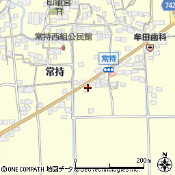 福岡県久留米市大橋町常持266-7周辺の地図
