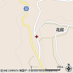 佐賀県伊万里市黒川町花房887周辺の地図