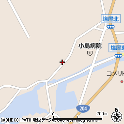 佐賀県伊万里市黒川町塩屋184周辺の地図