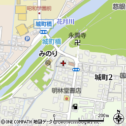 ＺＥＲＯ保険企画株式会社　城町店周辺の地図