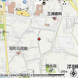 福岡県うきは市浮羽町朝田531-1周辺の地図