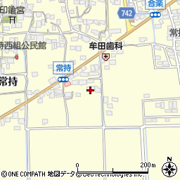 福岡県久留米市大橋町常持229-1周辺の地図