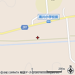 佐賀県伊万里市黒川町周辺の地図