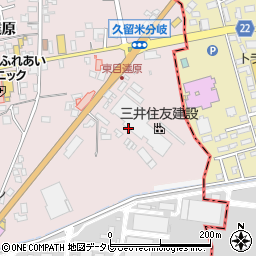 ＳＭＣテック株式会社　九州事業所周辺の地図