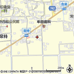 福岡県久留米市大橋町常持230周辺の地図