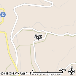 佐賀県伊万里市黒川町花房周辺の地図