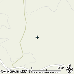 玖珠　クレー射撃場周辺の地図