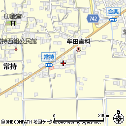 福岡県久留米市大橋町常持231周辺の地図