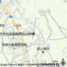 長崎県松浦市志佐町高野免134-1周辺の地図