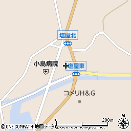 佐賀県伊万里市黒川町塩屋232周辺の地図
